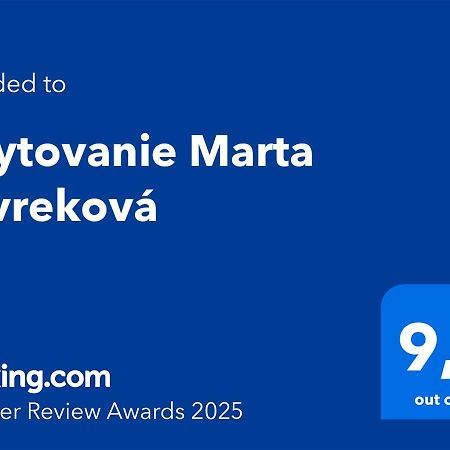 Ubytovanie Marta Vavrekova Habovka Exterior photo